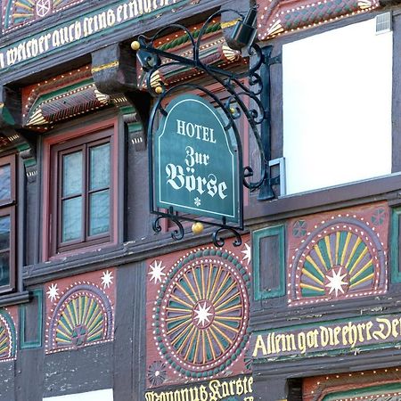 גוסלר Altstadthotel Zur Boerse מראה חיצוני תמונה