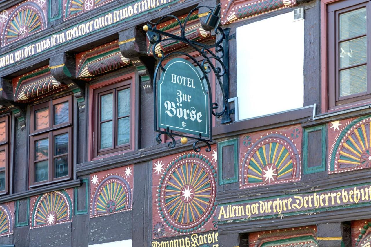 גוסלר Altstadthotel Zur Boerse מראה חיצוני תמונה